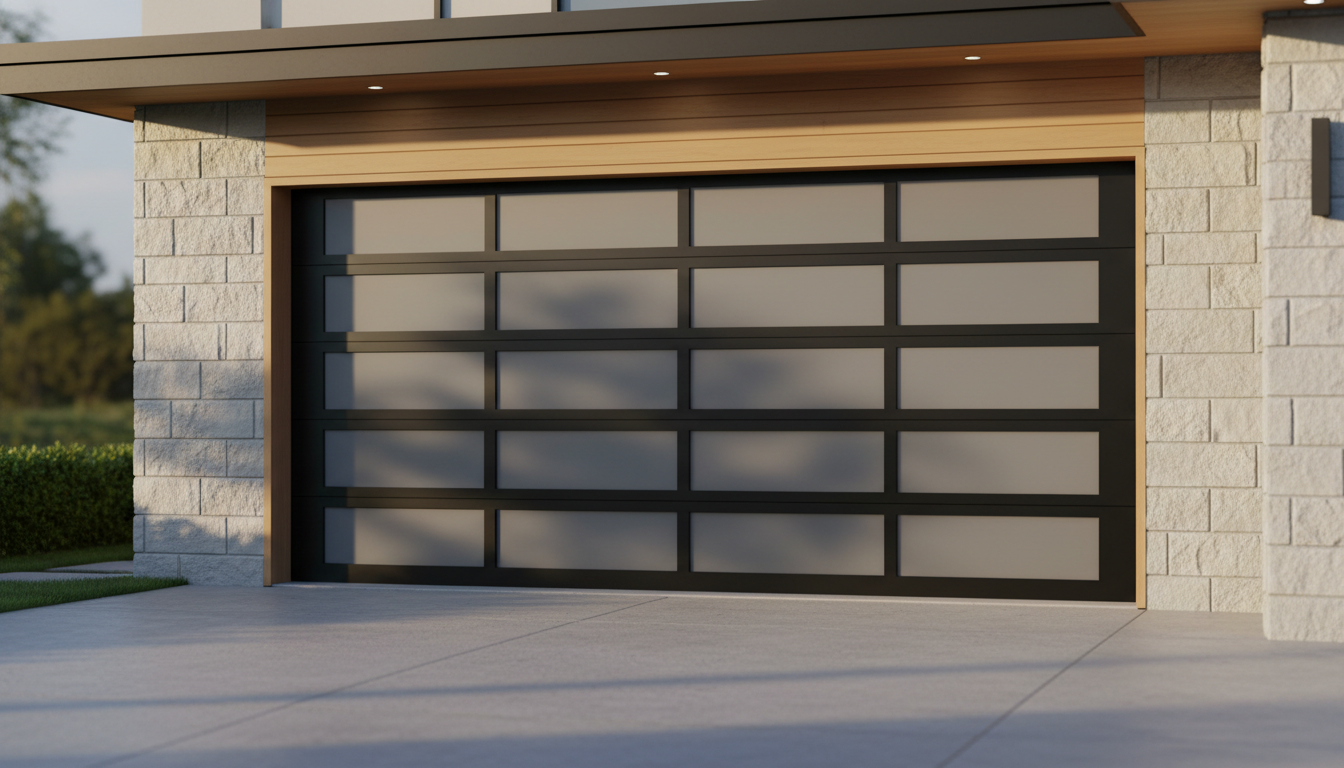 Modern Residential Garage Door